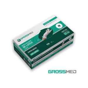 Guantes De Látex Talla M X 100 Unidades – Grossmed