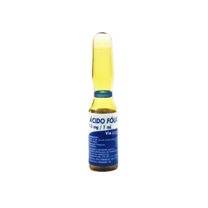 Ácido Fólico Ampolla10Mg/2Ml I.M/I.V Drotafarma