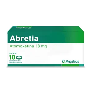 Abretia Atomoxetina 18mg x 10 Cápsulas – Megalabs
