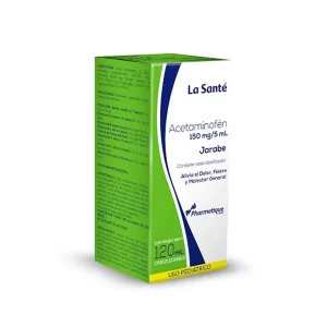 Acetaminofén Jarabe Pediátrico 150/5ml 120ml La Santé