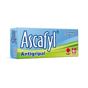 Ascafyl Acetaminofén + Cafeína + Clorfeniramina x 10 Tabletas – Siegfried