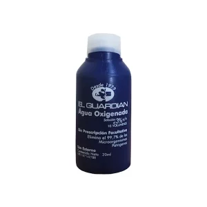 Agua Oxigenada 120 ml. El guardián