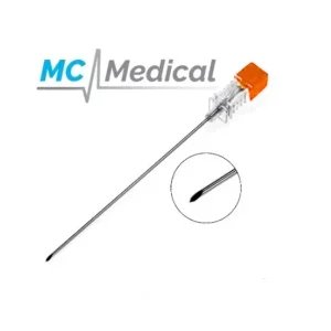 Aguja Espinal Biselada G-25 X 90Mm. Mc Medical