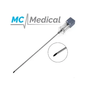 Aguja Espinal Biselada G-27 X 90Mm. Mc Medical