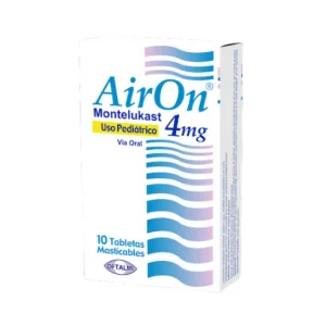 Airon Montelukast Pediátrico 4mg x 10 Tabletas – Oftalmi