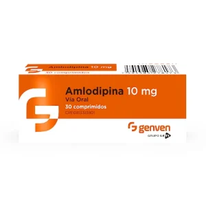 Amlodipina 10mg x 30 Comprimidos – Genven