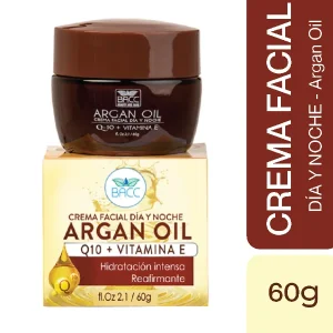 Bacc Crema Facial Argan Oil Día/Noche 60g