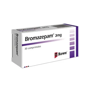 Bromazepam 3Mg X 30 Comprimidos Rowe