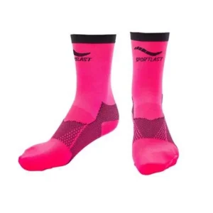 Calcetin Corto Fasc Plant Coral-Negro Talla S Sportlast