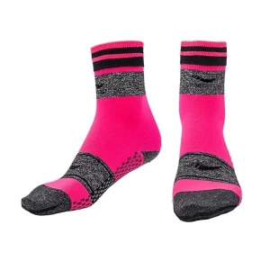 Calcetin Corto Start Coral-Gris Talla M Sportlast