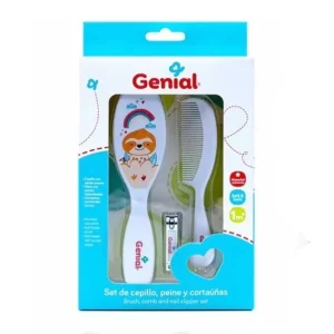 Genial Set. Cepillo/Peine Y Cortauñas 1M+ Gn-060-9608