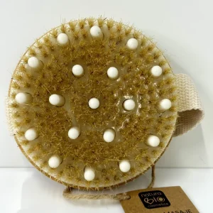 Cepillo masaje en seco bambu