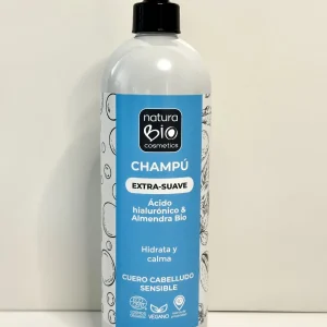 Champu extra-suave acido hialuronico y almendra bio