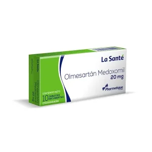 Olmesartán 20mg x 10 Tabletas – La Santé