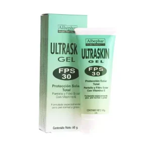 Ultraskin Protector Solar Gel FPS 30 x 60 g – Albephar